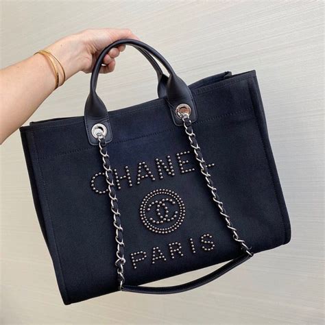 beach bags chanel|Chanel canvas tote 2021.